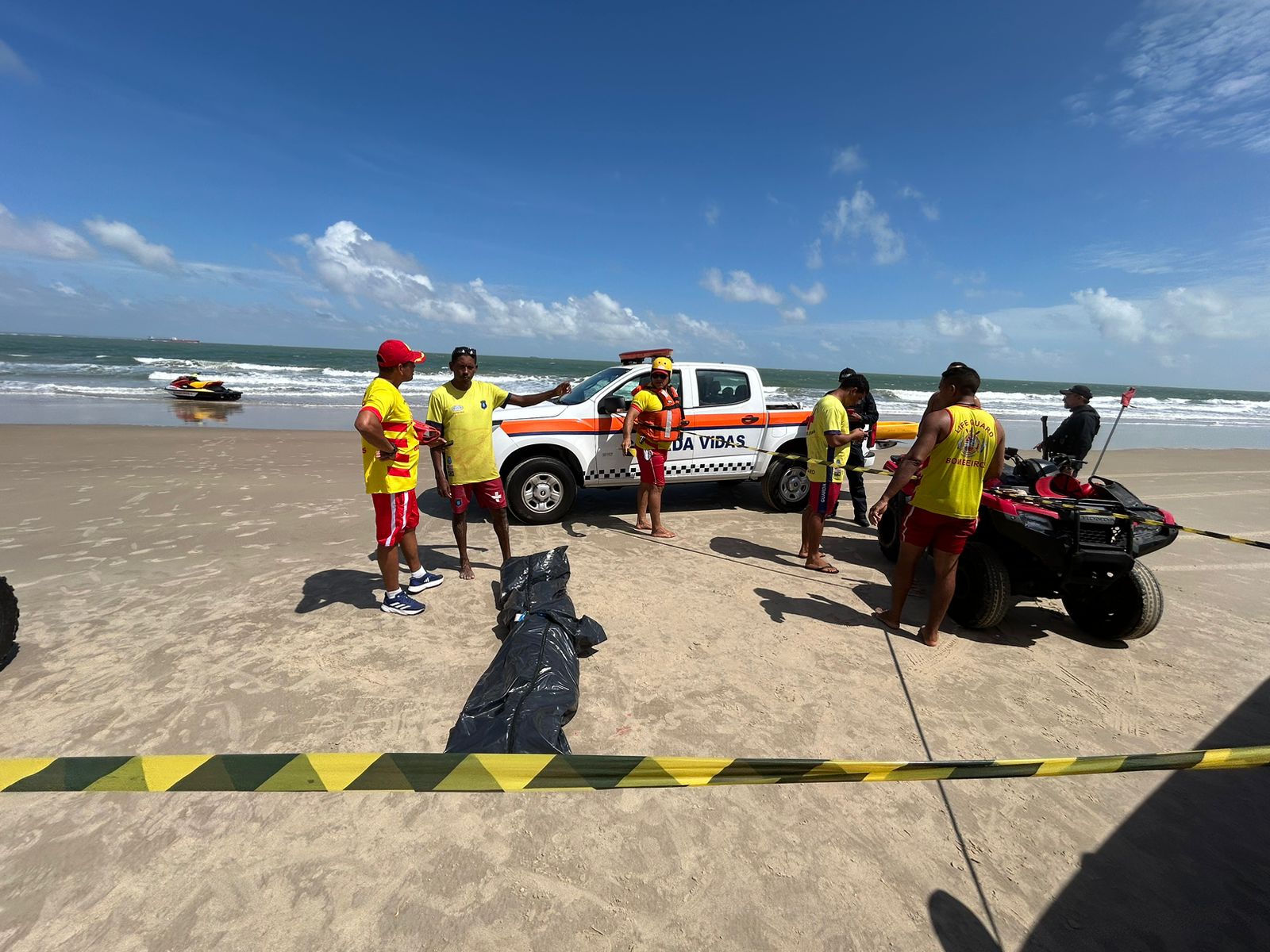 Corpo de adolescente de 12 anos é encontrado na Praia de São Marcos; jovem havia desaparecido na correnteza