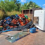 Acidente de caminhão na BR-010 deixa duas pessoas feridas na região tocantina (MA)