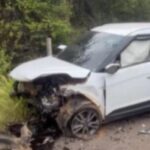 Acidente entre dois carros deixa motorista ferido na BR-222, no Maranhão