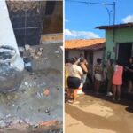 Explosão de botijão de gás destrói parte de casa em Bacabal