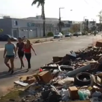 Entulho em calçadas obriga pedestres a andar na pista e aumenta risco de acidentes em São Luís