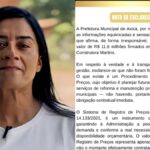 Prefeita emite nota negando contratos de R$ 11,6 milhões com construtora após matéria do blog Joerdson Rodrigues, mas documentos comprovando o contrário, confira!