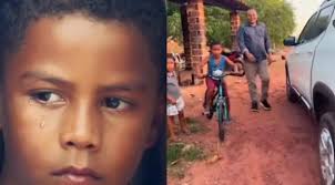 Corrente de solidariedade transforma a vida de menino que perdeu a mãe em feminicídio no Maranhão