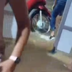 Chuva forte causa caos em Imperatriz: ruas viram rios, hospital alaga e árvore derruba trânsito no Centro
