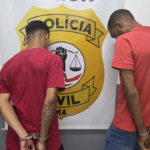 Dupla é presa por tráfico com armas e drogas em bar de Timon