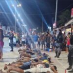 PM frustra tentativa de arrastão e prende oito pessoas na Avenida Litorânea, em São Luís