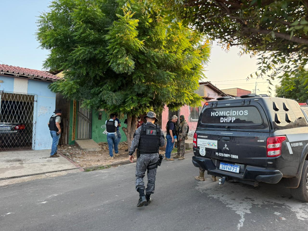 Dois suspeitos de homicídios morrem em confronto com a PM em Timon (MA)