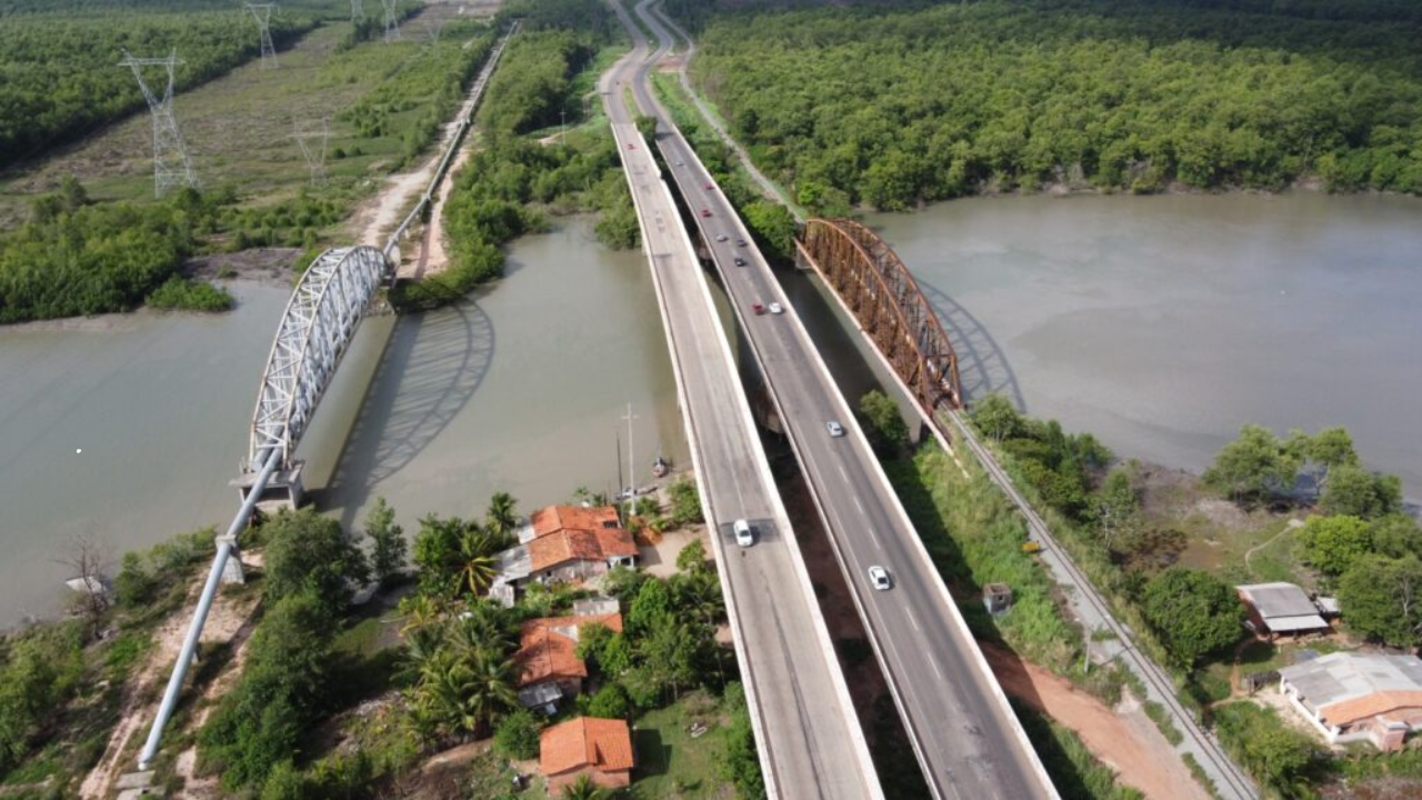 Interdição altera tráfego na Ponte dos Mosquitos, na BR-135, em São Luís