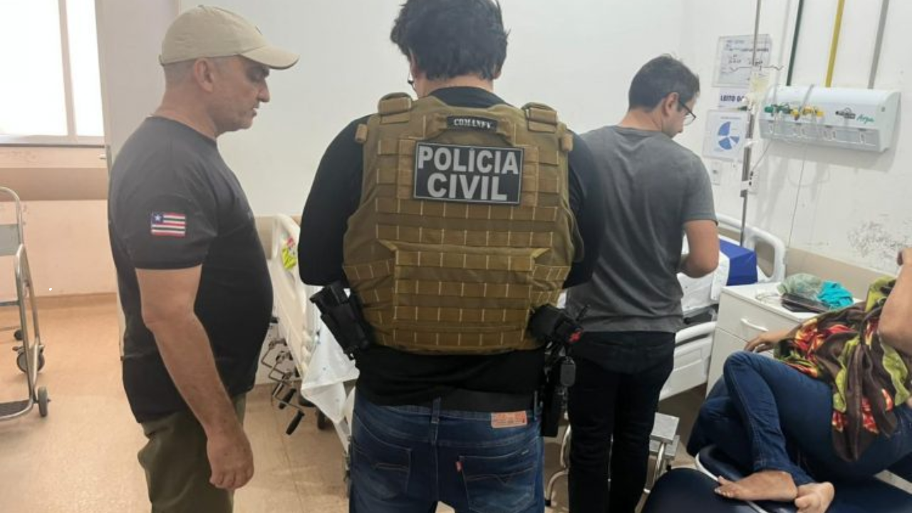 Investigado por estupro de vulnerável é preso pela Polícia Civil dentro de hospital em Viana