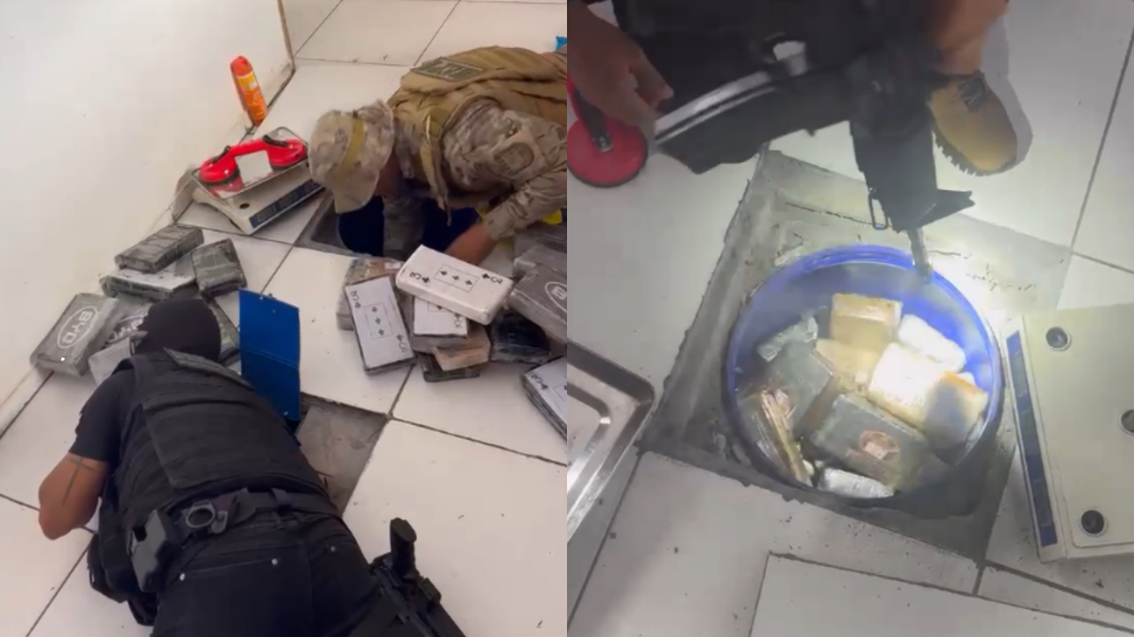 Operação integrada entre Piauí e Maranhão descobre depósito de drogas escondido sob residência em Caxias