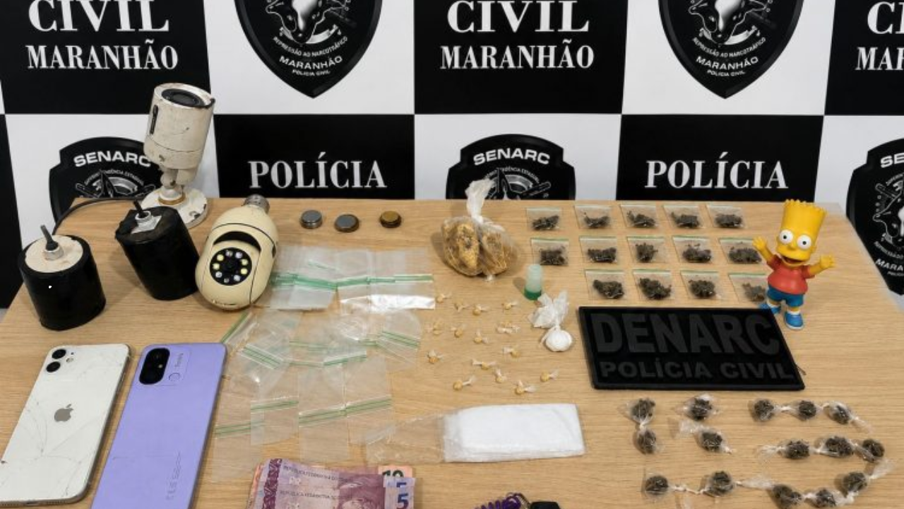 Tráfico de drogas: quatro pessoas são presas em operações da Polícia Civil em Timon