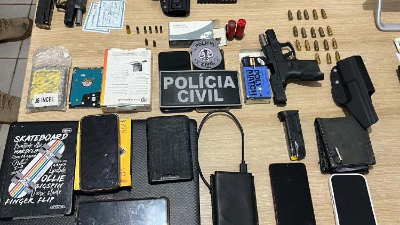 Polícia Civil deflagra operação contra desvio e comercialização ilegal de armas de fogo
