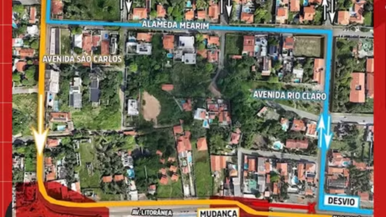 Obras da extensão da Litorânea alteram trânsito no Olho d’Água a partir de 15 de julho