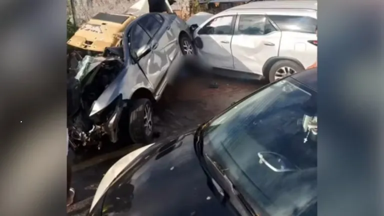 Grave acidente com três veículos deixa mortos na Estrada de Ribamar
