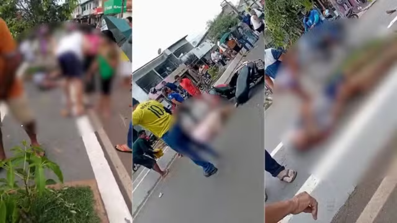 Quatro pessoas ficam feridas em acidente entre motocicletas em Arari