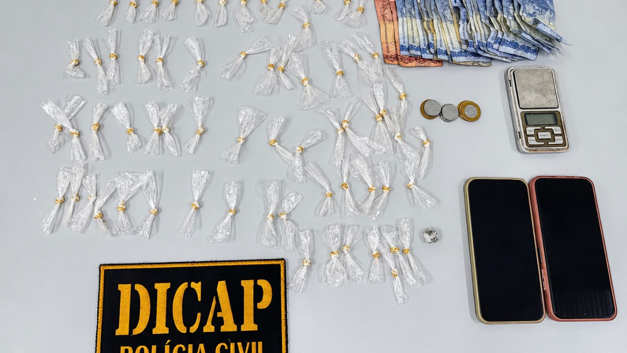 Polícia Civil prende casal por tráfico de drogas em Timon