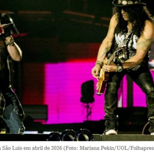 Guns N’ Roses confirma show em São Luís na turnê mundial de 2026