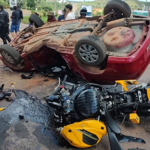 Acidente fatal na BR-010: Motociclista colide com veículo e morre no local