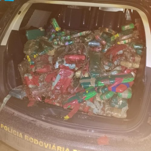 Polícia Rodoviária Federal apreende 188 kg de drogas em São Luís